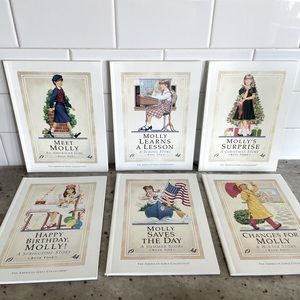 Set of American Girl Books - MOLLY- Vintage